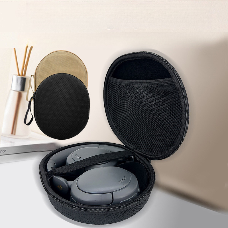Headphone Case Hard - Edifier W800BT、Free W860、W830、Fit900NB、MT6 Proに対応した、保護用のハードシェルヘッドホンケース。持ち運び可能な収納ボックス。