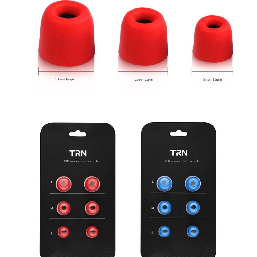 Earphone Foam Tip - 3ペア（6個入り）の汎用型ノイズアイソレーションイヤーチップパッド。快適な装着感で、イヤホンやヘッドホンのアップグレードに最適。メモリーフォーム製。