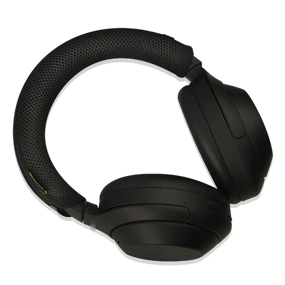 Sony Headphone Wh-1000Xm4 - 高品質ヘッドホンヘッドバンドカバー、ソニーWH-1000XM4ヘッドセット用、ジッパー付きニット生地ヘッドバンド保護カバー