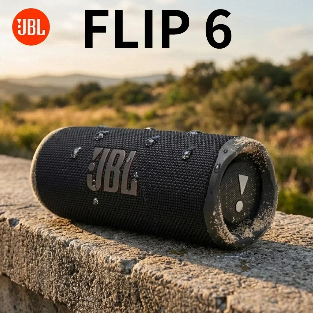 Jbl Speaker Flip 6 - JBL Flip 6 ポータブルBluetoothワイヤレススピーカー。IP67防水規格、ステレオサウンド、アウトドア、旅行、ビーチパーティーに最適。音楽プレーヤー。