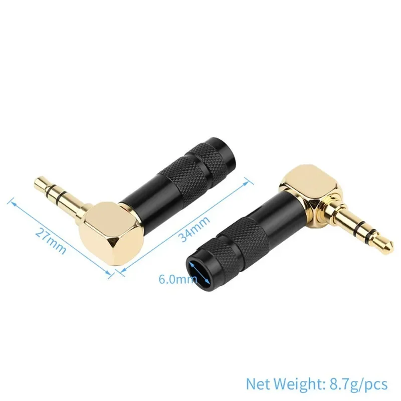 ジャック 3.5mm 90度 1/8インチ 3極 4極 3. - Audiophile Headphone Wired のレビューと価格