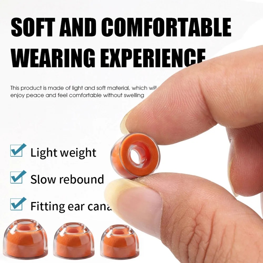 S/M/L シリコーン + メモリーフォームイヤホンイヤーチ - Earphone Foam Tip のレビューと価格