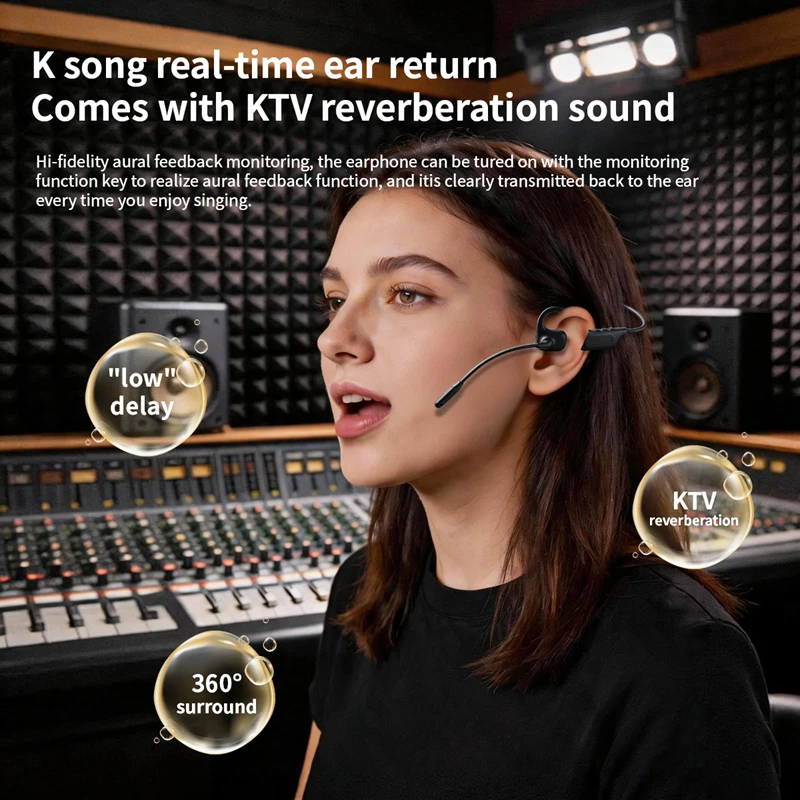 開放型ワイヤレスヘッドセット、回転式マイク、リアルタイム音声 - Shure Mic Sm58 のレビューと価格