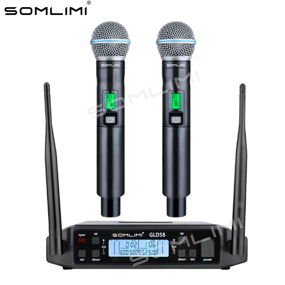 SOMLIMI G24-A58 600MHz メタルハンドヘ - Shure Mic Sm58 のレビューと価格