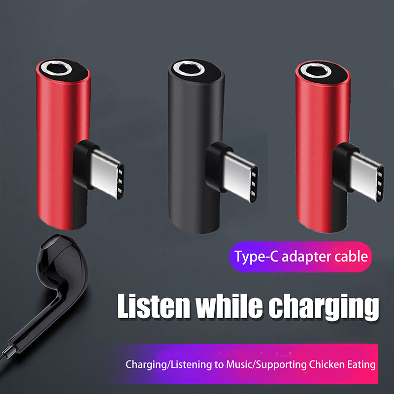 USB Type-C から 3.5 mm ヘッドフォンメタル - Earphone Splitter Jack のレビューと価格
