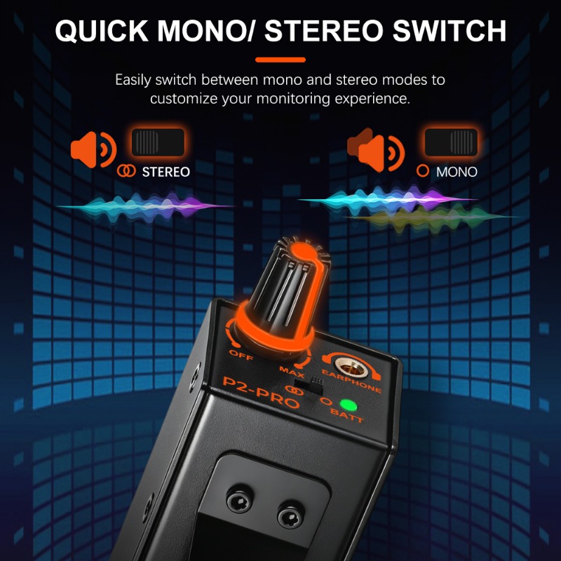 ステレオ＆モノラルIEM超小型パーソナルインイヤーモニターア - In Ear Monitor Iem のレビューと価格